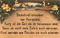 'Bewahrt einander vor Herzeleid...'