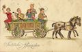 Mit Musik auf dem Pferdewagen