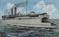 Trajektschiff 'Preussen' auf hoher See