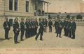 Dresden. Abl�sung der Kasernenwache des K. S. 4. Feldartillerie-Regiments No. 48