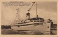 Salonschnelldampfer 'Rugard', Sa�nitzlinie