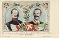 Besuch des K�nigs Victor Emanuel III. von Italien, 1902