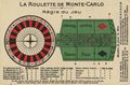 Monte Carlo, Roulette-Spielregeln