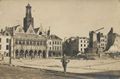 Platz mit zerst�rtem Geb�ude