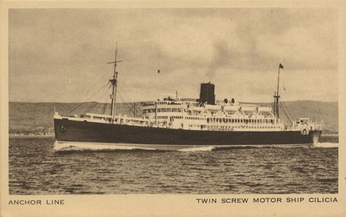 Anchor line, Dampfschiff 'Cilicia'
