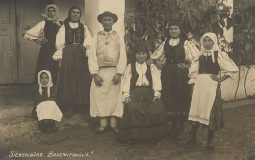 Siebenb�rgische Bauerfamilie