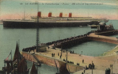 Le Havre, Transatlantikschiff 'France'