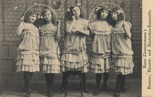 Hans L�mmermanns Damen-, Vari�t�- und Burleskenensemble