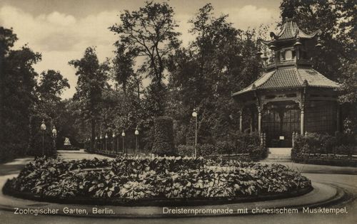 Dreisternpromenade mit chinesischem Musiktempel