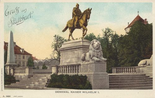 Stuttgart, Denkmal Kaiser Wilhelm I.