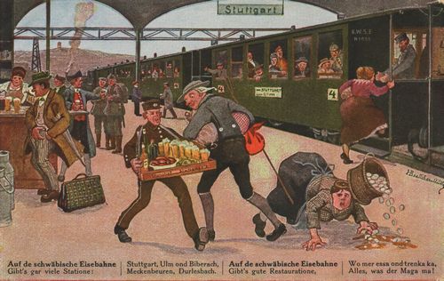 Auf der schw�bischen Eisenbahne II