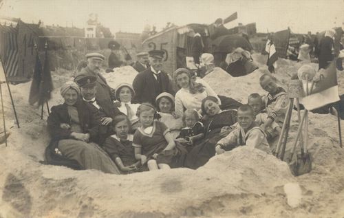 In einer Sandmulde