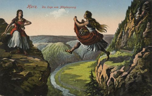 Die Sage vom M�gdesprung