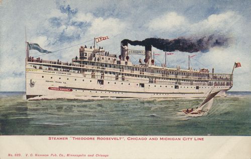 Chicago and Michigan City Line, Dampfschiff 'Theodore Roosevelt'