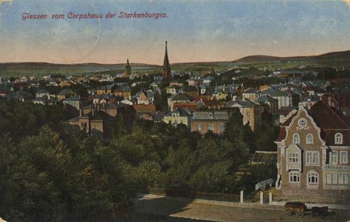 Gie�en vom Corpshaus der Starkenburgia