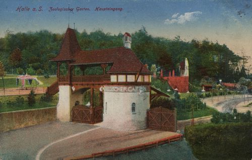 Halle (Saale), Haupteingang