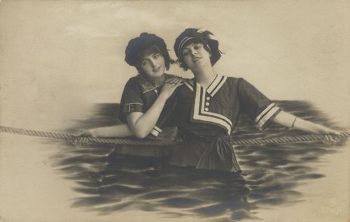 2 Frauen mit Seil I