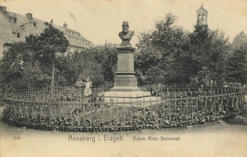 Annaberg-Buchholz, Adam-Ries-Denkmal