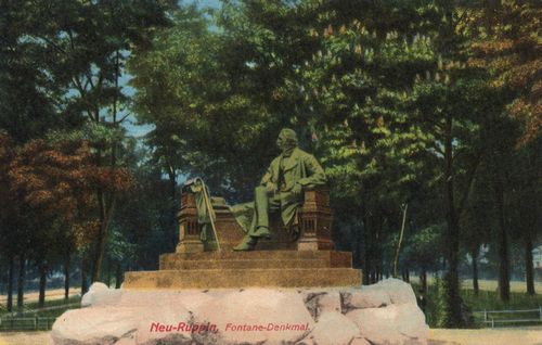 Neuruppin (Ruppiner Schweiz), Fontanedenkmal