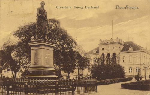 Neustrelitz, Gro�herzog-Georg-Denkmal