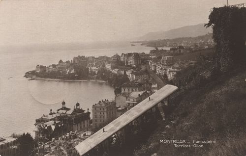 Montreux, Drahtseilbahn