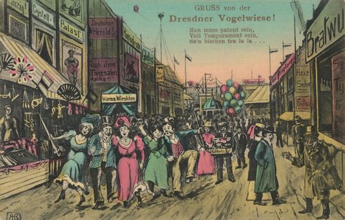 Dresdner Vogelwiese: 'Man mu� patent sein...'