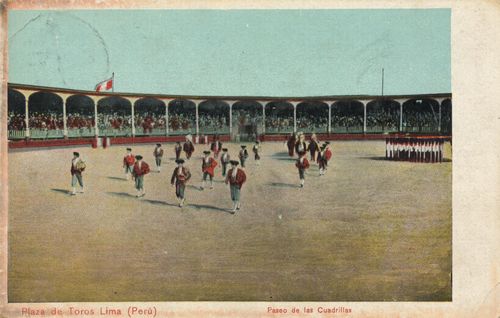 Plaza de Toros, Lima: Paseo de las Cuadrillas