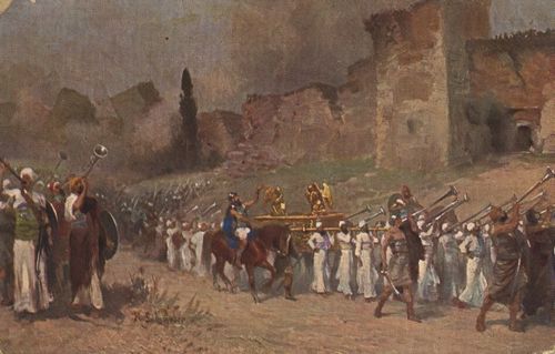 Zerst�rung der Mauern Jerichos