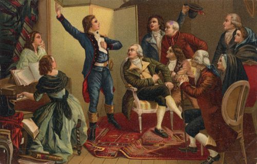 Pils, Rouget de Lisle singt die Marseillaise