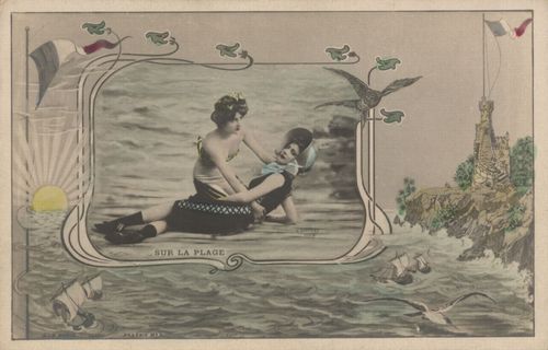 Sur la plage IV (2 Frauen)