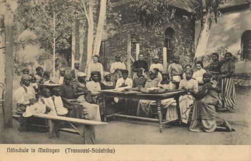 Transvaal-S�dafrika, N�hschule in Medingen