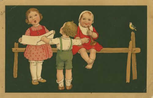 Kleinkinder singen
