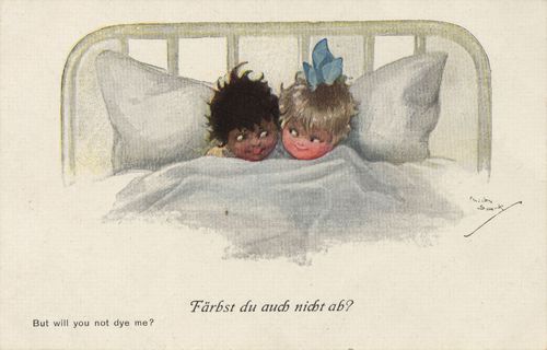 'F�rbst du auch nicht ab?'