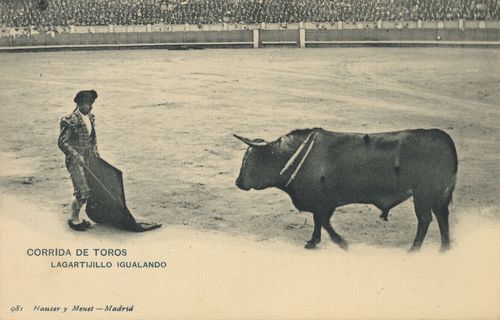 Corrida de Toros: Lagartijillo igulando