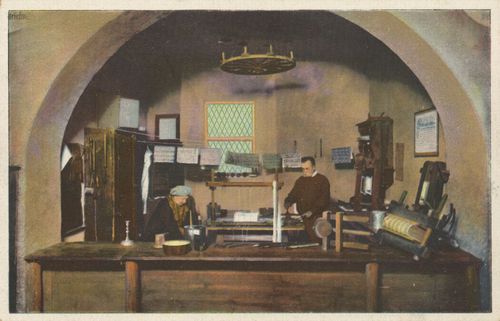 Leipzig 1914: Alte Schriftgie�erei
