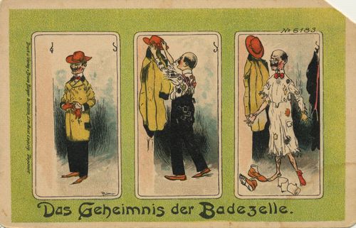 'Das Geheimnis der Badezelle'