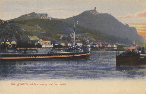 K�nigswinter mit Drachenburg und Drachenfels