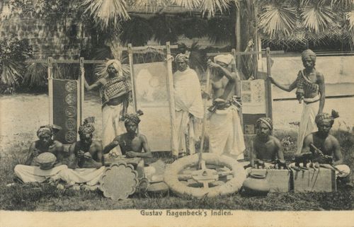 V�lkerschau Indien, Handarbeiten