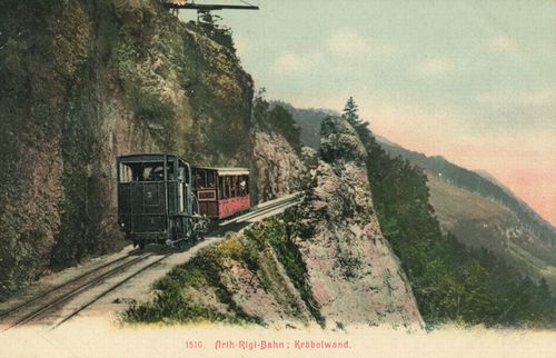 Arth-Rigi-Bahn, Kr�belwand