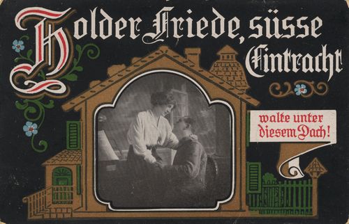 'Holder Friede, s��e Eintracht...'