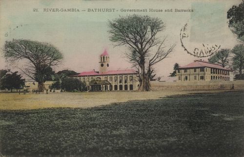 Gambia, Gouvernment House und Barracken