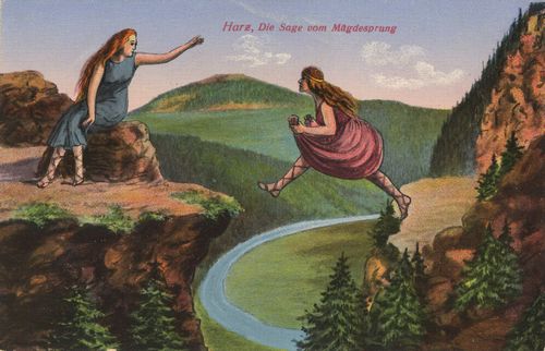 Die Sage vom M�gdesprung [2]