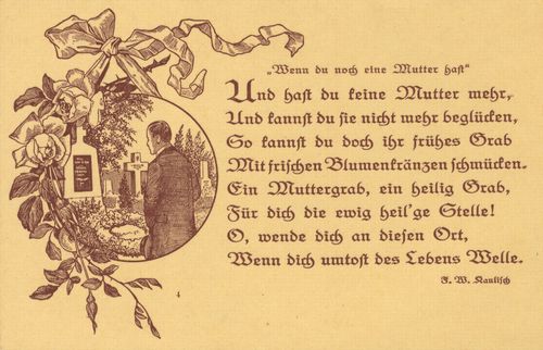 'Wenn du noch eine Mutter hast' II
