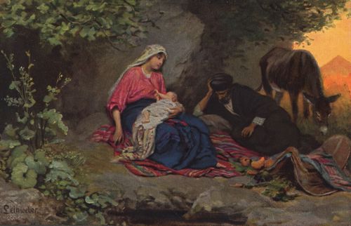 Rast auf der Flucht nach �gypten