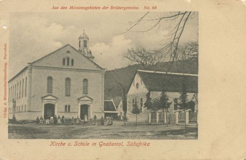 Gnadental (S�dafrika), Kirche und Schule