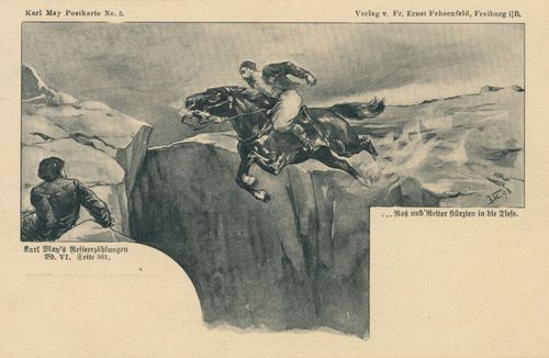 Ro� und Reiter st�rzten in die Tiefe