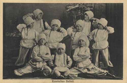 Heeps Liliputaner-K�nstler-Truppe, Magdeburg (Russisches Ballett)