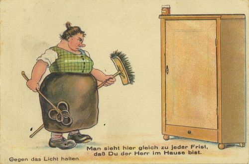 'Man sieht hier gleich zu jeder Frist, da� Du der Herr im Hause bist'