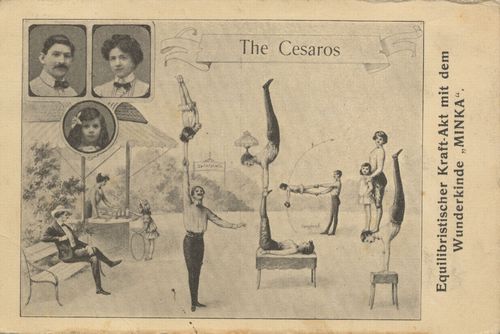 The Cesaros, Equilibristischer Kraftakt mit Wunderkind