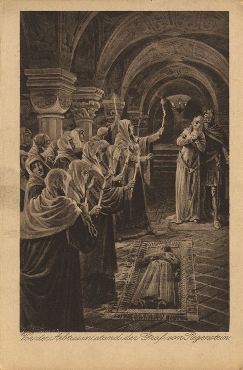 'Vor der �btissin stand der Graf von Regenstein'